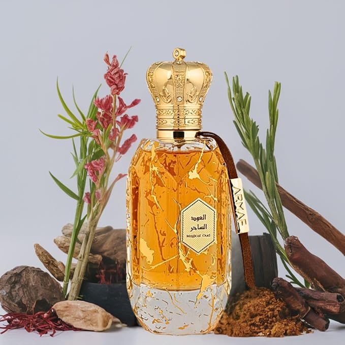 Magical Oud EDP Spray 100ML (3.4 OZ) By Armaf | A Harmonious Blend Of Vibrant Spices, Florals, Woody Elements.