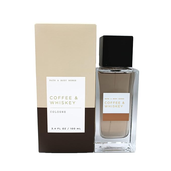 BBW - Bath and Body - Coffee & Whiskey Men's Collection Cologne 3.4fl oz / 180ml (Pack of 1)
