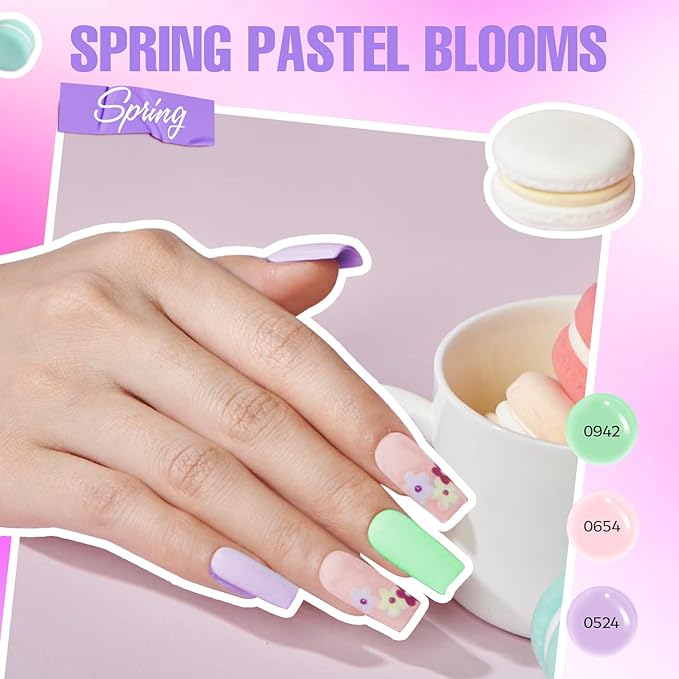 MEFA 56 PcsGel Nail Polish Kit with U V Light, 32 Colors Classic Popular Gel Nail Kit Soak Off Nail Polish Gel Set with Base Matte/Glossy Top Coat Nail Art Decorations Manicure Tools DIY Gifts