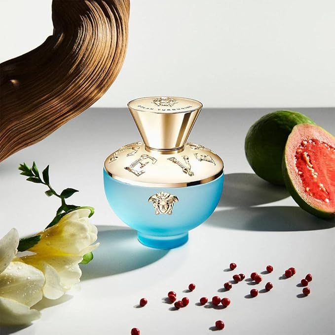 Versace Dylan Turquoise Eau DeToilette Mini Splash Women's Perfume 0.17 oz/5ml