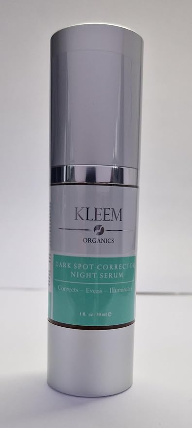 Best Dark Spot Corrector Serum for Face, Hands & Neck. This Age Spot Remover is Formulated with Bio Ingredient for Dark Spots, Age Spots & Sun Spots. Kleem Organics Dark Spot Remover