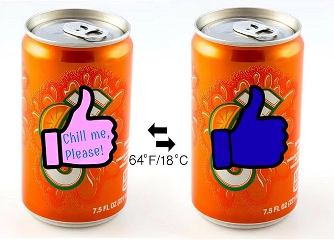 Temperature Activated Thermochromic Color Changing Pigment Perfect for Color Changing (Pink-Blue 64F/18C)