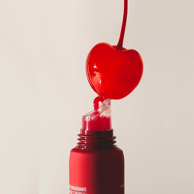 Summer Fridays Tinted Lip Butter Balm - Conditioning Vegan Lip Balm for Instant Moisture, Shine & Hydration - Sheer-Tinted, Soothing Skincare - Cherry (.5 Oz)