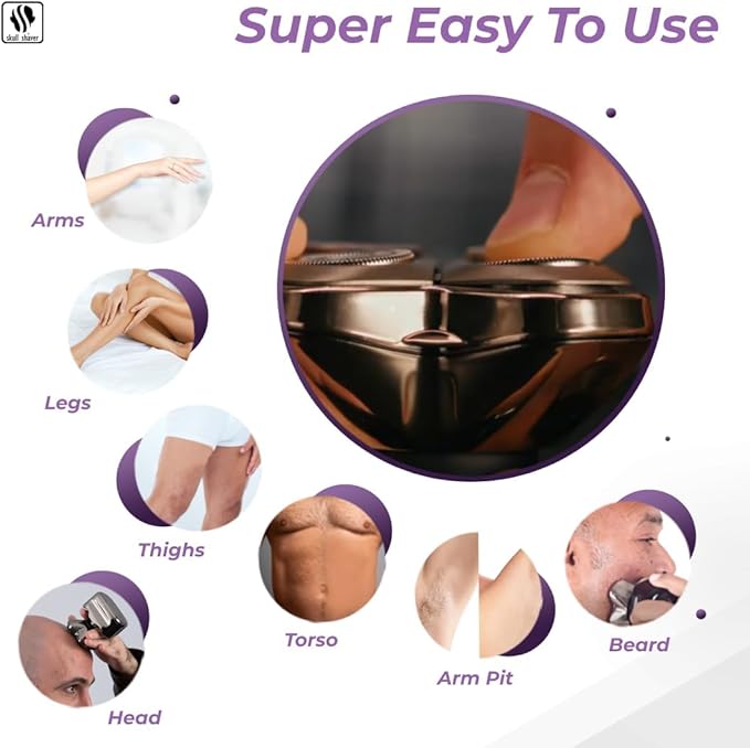 Skull Shaver Carver PRO 3 Head Replacement Blade | Electric Shaver Replacement Heads