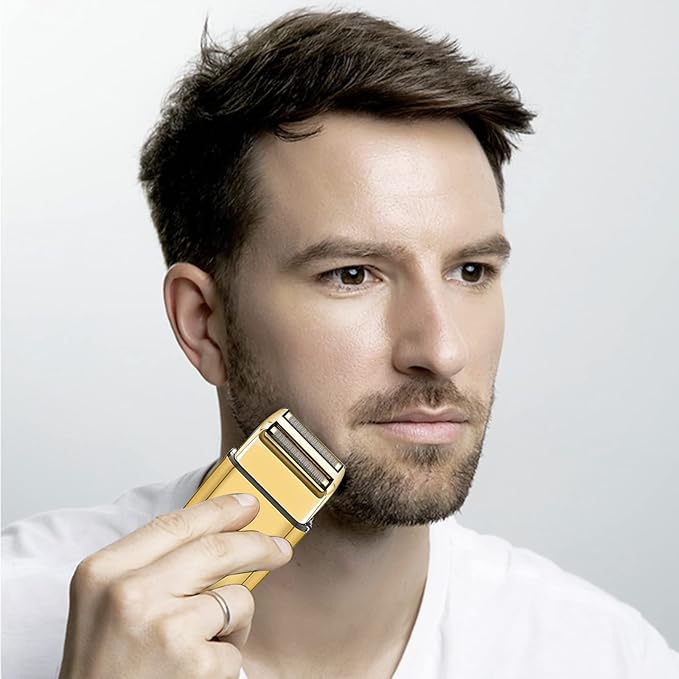 Gold Shaver Head for BaBylissPRO Barberology Double FXFS2G (1 Count, 1 Blade, Male, Adult Men)