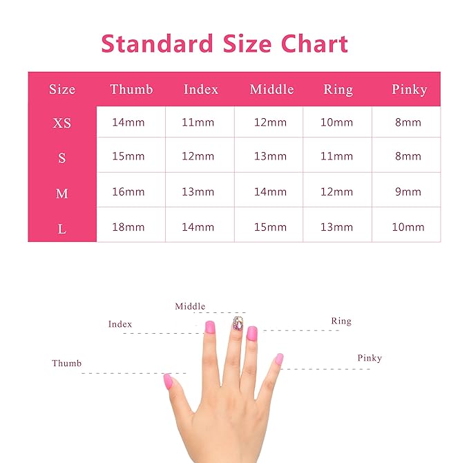 Press on Nails Gilded Sunset | Handmade with Full Covered Crystals | Reusable Fake Nails | Almond Regular 1.0 in | H298-M