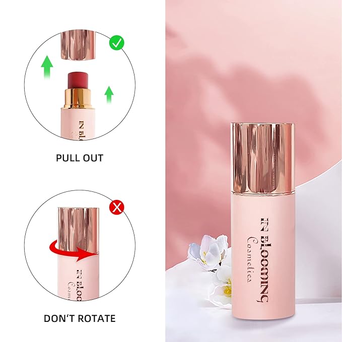 Contour Stick Makeup With Highlighter Blush Bronzer Sticks, Easy to Sculpt the Face and Create a Lightweight Finishing Makeup, Contour Stick Set for Beginners (Multiple, Large)