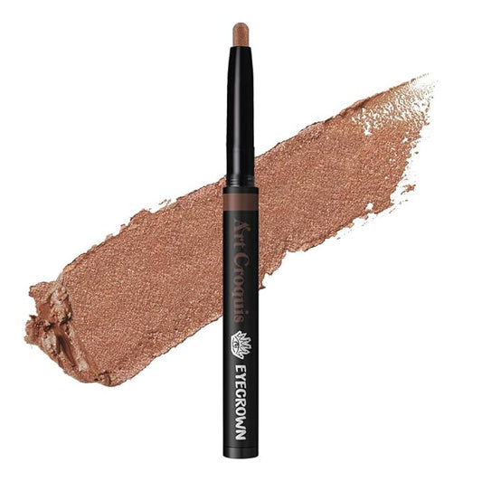 EYECROWN ARTCROQUIS STICK SHADOW, Buildable, glitter eye shadow, liner, cream [BLACK SUGAR]