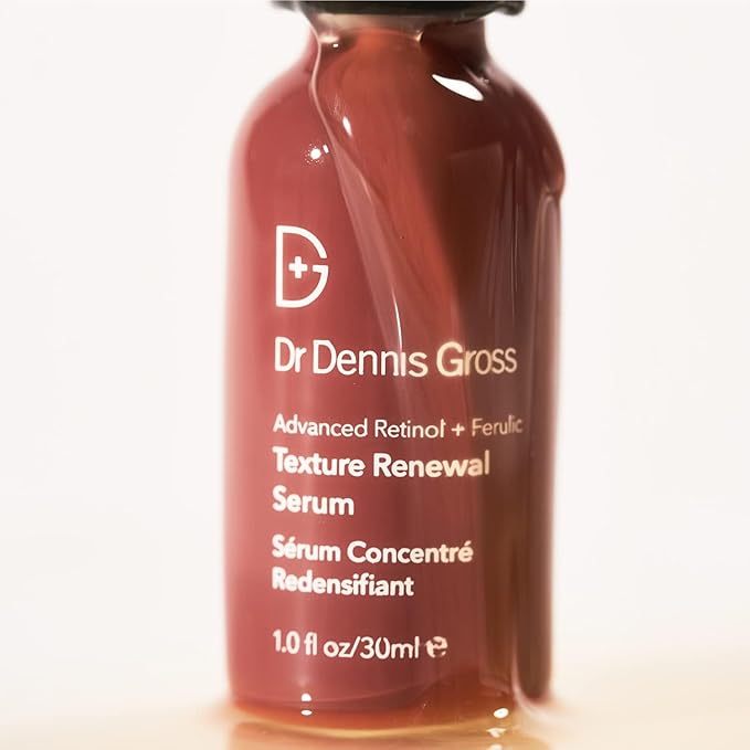 Dr. Dennis Gross Advanced Retinol + Ferulic Serum – Anti-Aging Formula to Smooth Texture, Boost Radiance, and Minimize Fine Lines & Wrinkles, 1 oz