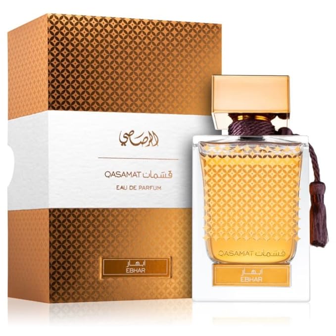 RASASI Qasamat Unisex EDP - Eau De Parfum 65ml(2.1 oz) | Intoxicating Heart w/Damask Rose & Geranium on a Oriental Bed of Precious Woods (Xtra Value Pack)