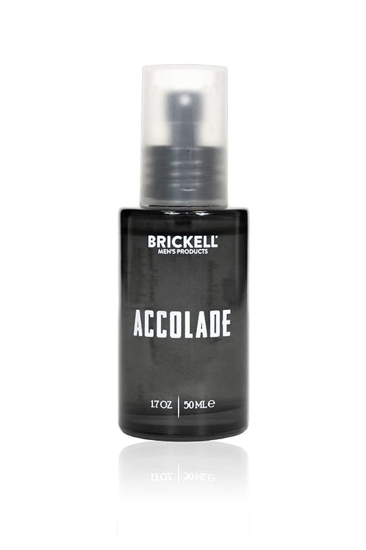 Brickell Men's Accolade Cologne for Men, Italian Bergamot, Cedarwood, Sandalwood, Lemon, and Guaiac Wood Scent, Natural and Organic, 1.7 Ounces