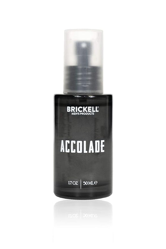 Brickell Men's Accolade Cologne for Men, Italian Bergamot, Cedarwood, Sandalwood, Lemon, and Guaiac Wood Scent, Natural and Organic, 1.7 Ounces