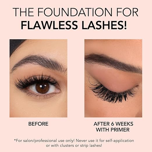 KIARA SKY LASH Lash Primer for Eyelash Extensions with Dropper | Odorless Pre-treatment Infused with Vitamin E | Remove Oils & Proteins | Increase Adhesive Bonding Power | Professional Use Only 15ml