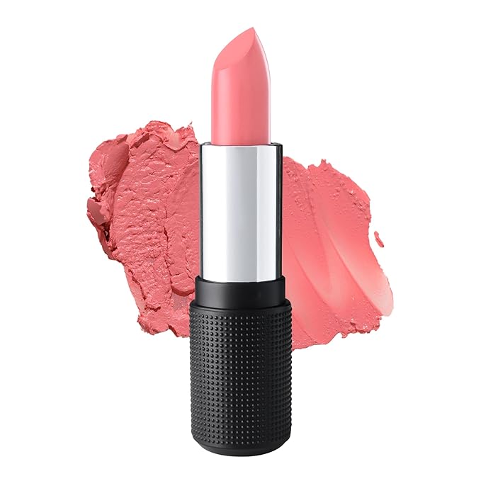 Delicate Light Pink Lipstick for Women - Vegan Gluten Free Natural Makeup, Semi-Sheer Hydrating Lip Stick - Organic Lip Gloss with Aloe & Almond Oil