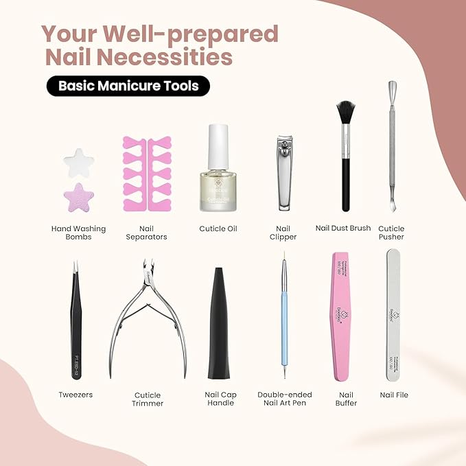 Beetles Gel Nail Polish Kit with UV Light, 55 Pcs 32 Colors Valentines Gel Nail Polish Set Green Red Gold Purple Pink Blue Nude Glitter with Uv Nail Lamp Base Matte Glossy Top Coat Gel Gifts for Women