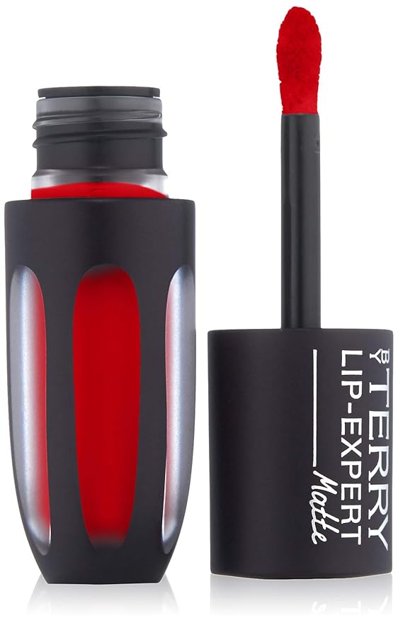By Terry Lip-Expert Matte Liquid Lipstick, Vibrant & Kiss-Proof Lips, Highly Pigmented, Long Lasting, Red Shot, 0.14 fl oz