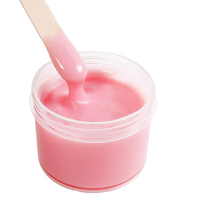 300g/10.6oz Rose Sugar Wax: Hair Removal Sugaring Paste for Bikini Brazilian Sensitive Skin - Wax Beads Alternative For Women & Men