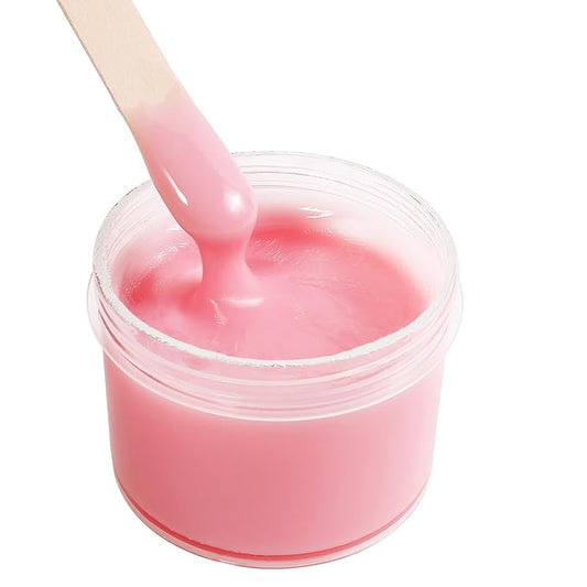 300g/10.6oz Rose Sugar Wax: Hair Removal Sugaring Paste for Bikini Brazilian Sensitive Skin - Wax Beads Alternative For Women & Men