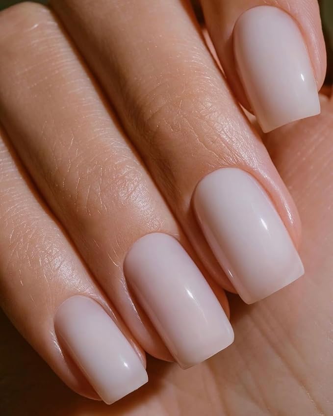 Vishine 48 PCS Gel Polish Set, 45 Jelly Nude Pink Gel Nail Polish Set All Season Neutral Sheer Milky White Gel Nail Polish Set with Gel Base and Matte Glossy Top Coat Manicure Salon at Home