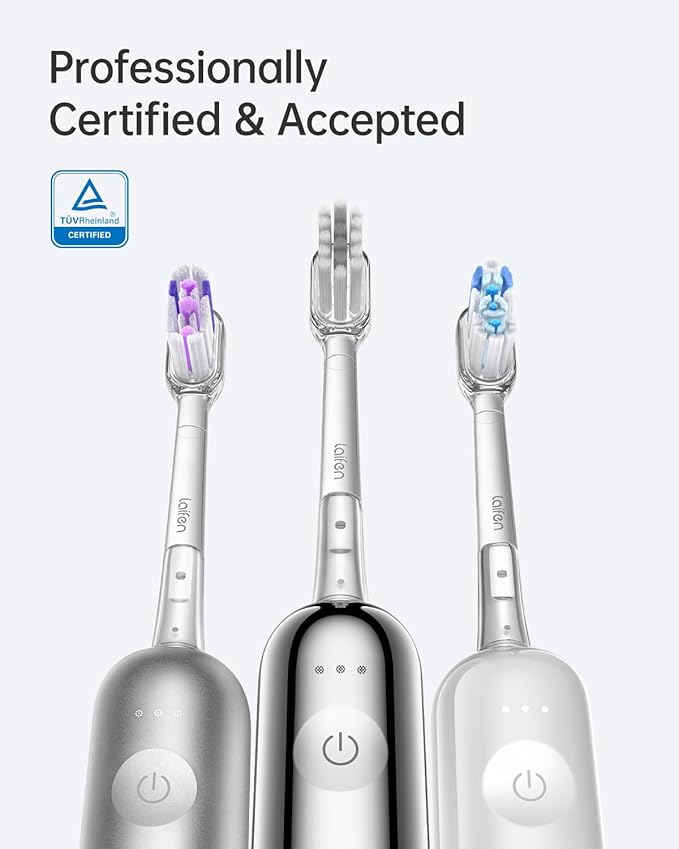 Laifen Cushioned Toothbrush Heads 6 Pack, New 2025 Version Replacement Heads Compatible with Wave/Wave Special Electric Toothbrush (Gum Care)