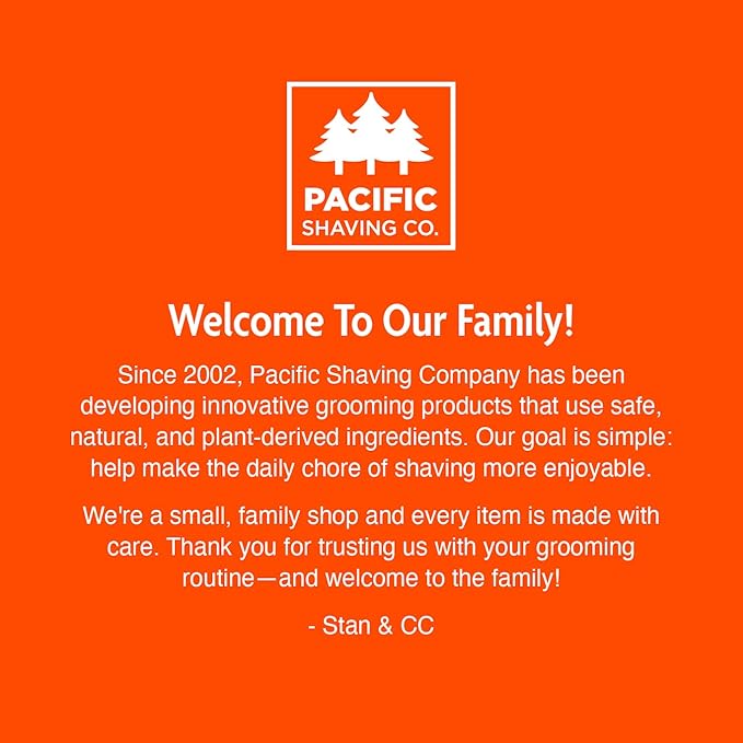 Pacific Shaving Company Caffeinated Aftershave, Men's Grooming Product - Antioxidant Daily Face Lotion + After Shave - Soothing Aloe & Spearmint Post Shave Balm for Sensitive Skin (3.4 Fl Oz, 3 Pack)