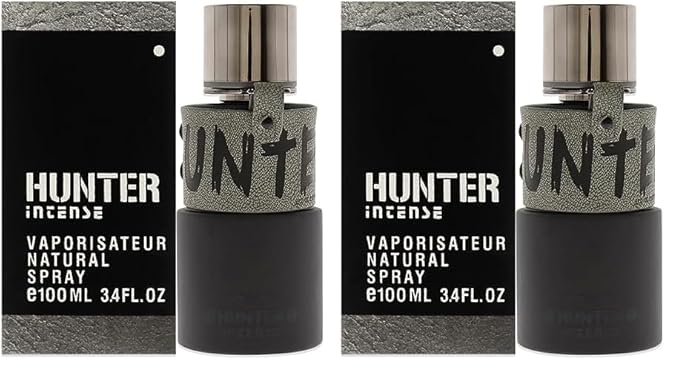 ARMAF Hunter Intense EDT Spray Men 3.4 oz (Pack of 2)