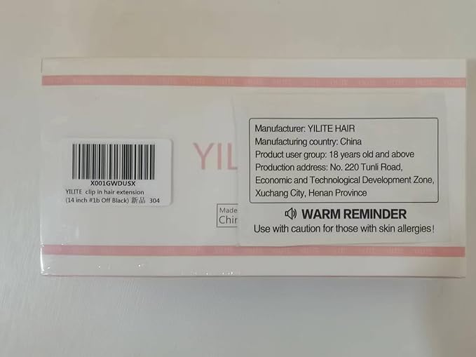 YILITE Off Black Clip in Hair Extensions Real Human Hair 14 Inch 110g 8pcs Hair Extensions Real Human Hair Natural Silky Double Weft Hair Extensions Clip ins (14inch #1B Off Black)