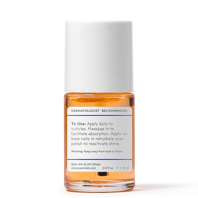 Elon Essentials Kit for Healthy Nails – Kit Includes Elon Nail Conditioner, Cuticle Oil & File Set – Manicure Set for Daily Strengthening and Moisturizing Cuticles