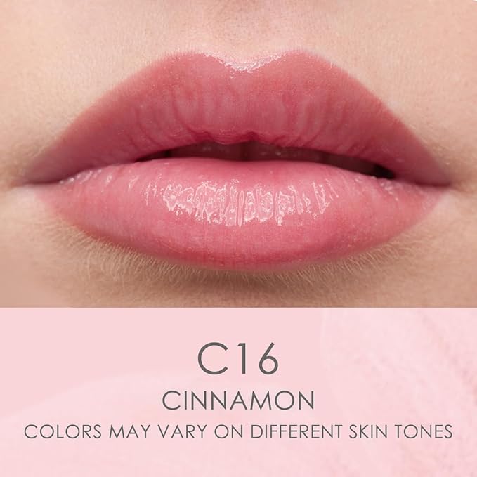 Catkin Tinted Lip Balm Sheer Lip Stain Ultra Hydrating Lip Moistrurizer Chapstick with Vitamin E Nourishing For Cracked & Dry Lips 0.12 oz C16 CINNAMON - Light Pink