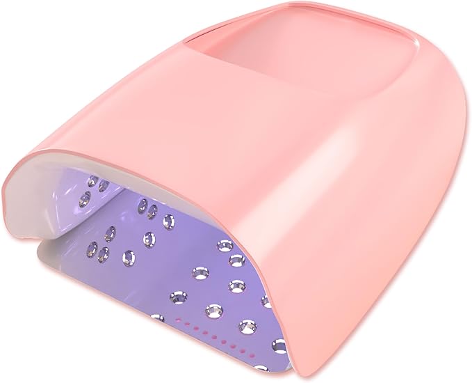 126W Cordless Rechargeable UV LED Nail Lamp,Professional UV Light for Gel Nails Gel Curing Lamp with 4 Timer Setting Auto Sensor, LED Nail Dryer for Fingernail and Toenail Home Salon