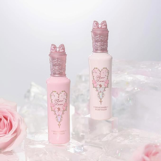 Flower Knows Midsummer Fairytales Liquid Highlighter,Shimmering Face & Body Illuminator,Glow Finish,Blendable & Long-lasting Radiance for Women & Girls(02 Sunset Forest)