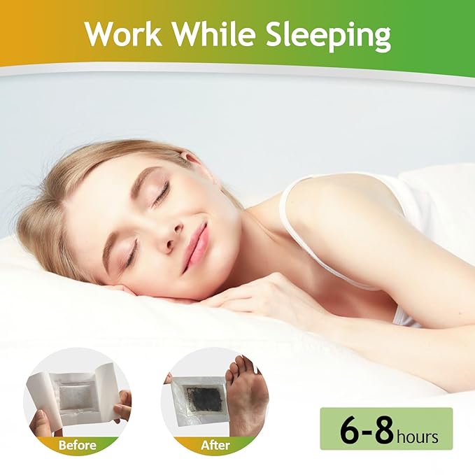 122 Pads Ginger Foot Pads -with Pure Natural Turmeric & Ginger, Wormwood, Bamboo Vinegar, Bigger Adhesive Pad Ginger Foot Pads