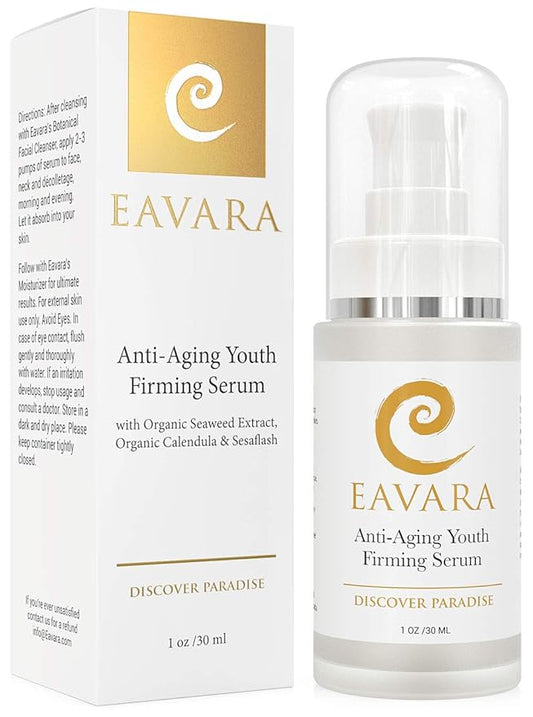 Organic Anti Aging Anti Wrinkle Serum | Award Winning Face Serum to Reduce Wrinkles and Fine Lines | Firming, Tightening, Lifting, & Rejuvenating | Hydrating Natural Organic Skin Care