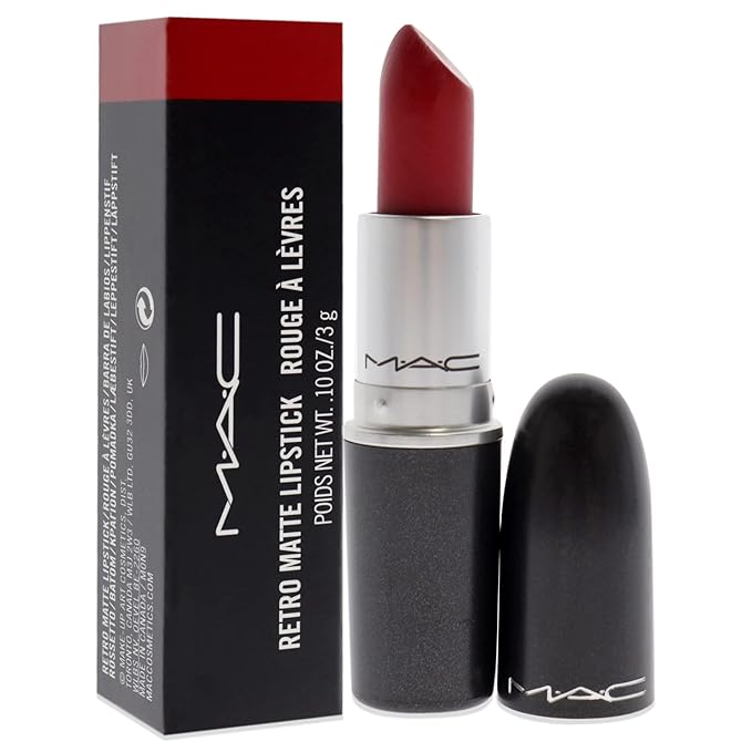 MAC Retro Matte Lipstick - Rub Ruby Woo Lipstick Women 0.1 oz