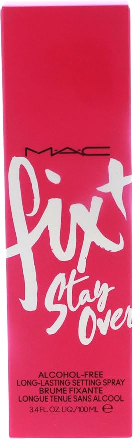 M.A.C. FIX+ STAY OVER ALCOHOL-FREE 16HR SETTING SPRAY - 3.4 Fl Oz / 100 ml