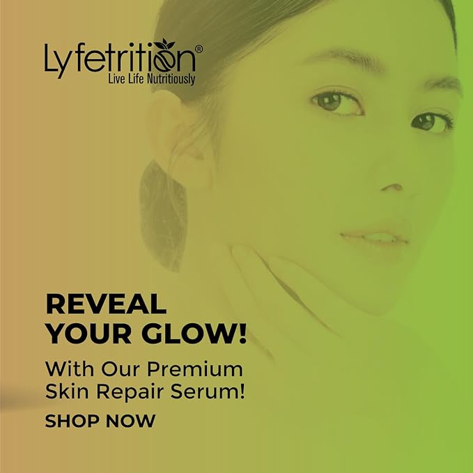 Lyfetrition skin repair serum | 12 oz Large Bottle | Repair Acne, Allergies and Sunburn | Skin Repair Serum for Men and Women | Skin Repair Serum for All Skin Types