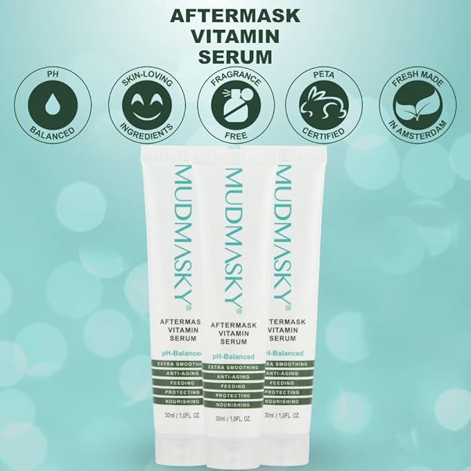 Mudmasky Aftermask Vitamin Serum 30 ml / 1.0 Oz