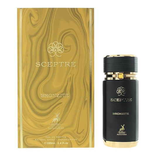 Sceptre Bronzite by Maison Alhambra for Men - 3.4 oz EDP Spray