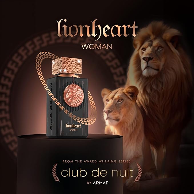 Armaf Club De Nuit Lionheart for Women Eau de Parfum Spray, 3.4 Ounce