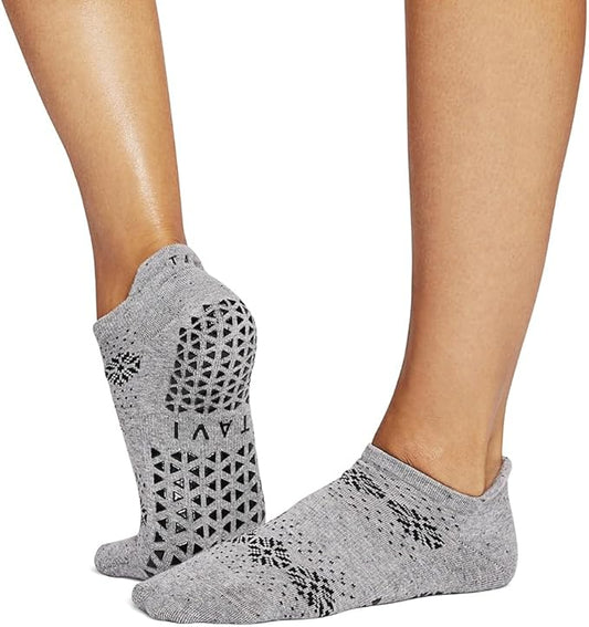TAVI Women’s Savvy Grip Socks - Pilates for Women, Slipper, Yoga, and Ballet, Barre