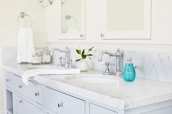 Method Gel Hand Soap, Sweet Water, Biodegradable Formula, 12 fl oz (Pack of 3)