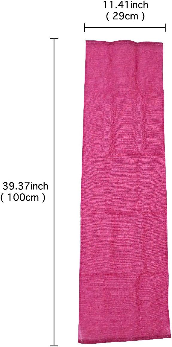 Extra Rough, Exfoliating Washcloth [Made in Japan] Exfoliating Towel Special Texture Makes Fluffy Foam Lather, Back Scrubber, Dead Skin Cell Remover [Loofah for Women and Men] (2pcs Set)
