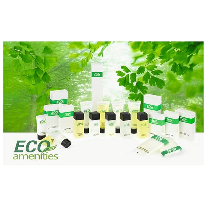 ECO amenities Bar Soap Bulk - 100 Pack, 1.0 oz Travel Size Soap Bars - Individually Wrapped For Hotels - Great for Vacation Rental and Airbnb Toiletries or Hygiene Kits Supplies