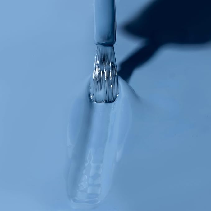 Dazzle Dry Mini Kit 4 Step System - Varsity Blues - A muted light denim. (5 Piece Kit / 5 Manicures)