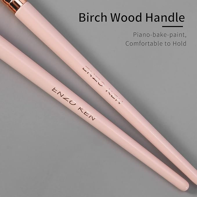 Natural Goat Hair Eyeshadow Brush, Large Smudge Eye Shadow Brush, Shader Eye Shadow Brush, Eye Shader Brush, Single Natural Hair Makeup Brush, Single Eyeshadow Brush, Eyeshadow Blending Brush