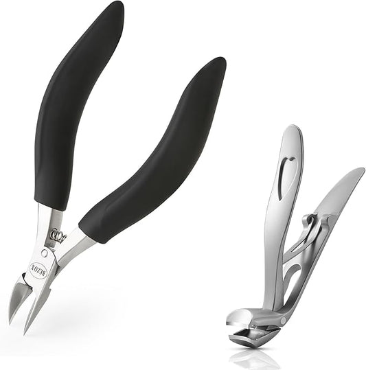 BEZOX Toenail Clipper for Thick Nails Ingrown Nail Clippers for Seniors