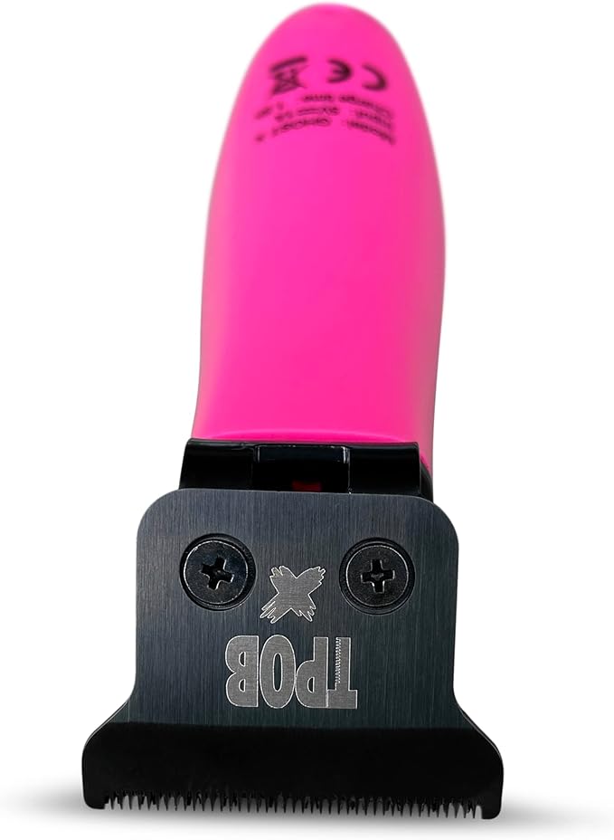 TPOB Slime 2 Candy Pink Clipper Trimmer Shaver Set Barber Hair Clippers in Matte Pink with Taper Blade