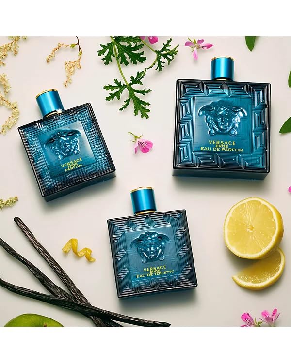 Versace Eros Parfum Spray for Men, 3.4 Ounce
