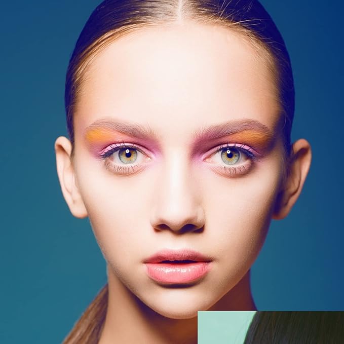 Nouba Quattro Eye Shadow Palette Set - Buildable Colorful Eye Makeup with Pigmented Matte, Velvety Shimmer Finish Rich Rainbow Smokey Eye (Color 644)