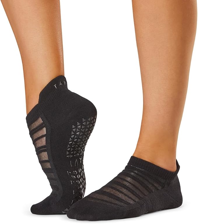 TAVI Women’s Savvy Grip Socks - Pilates for Women, Slipper, Yoga, and Ballet, Barre